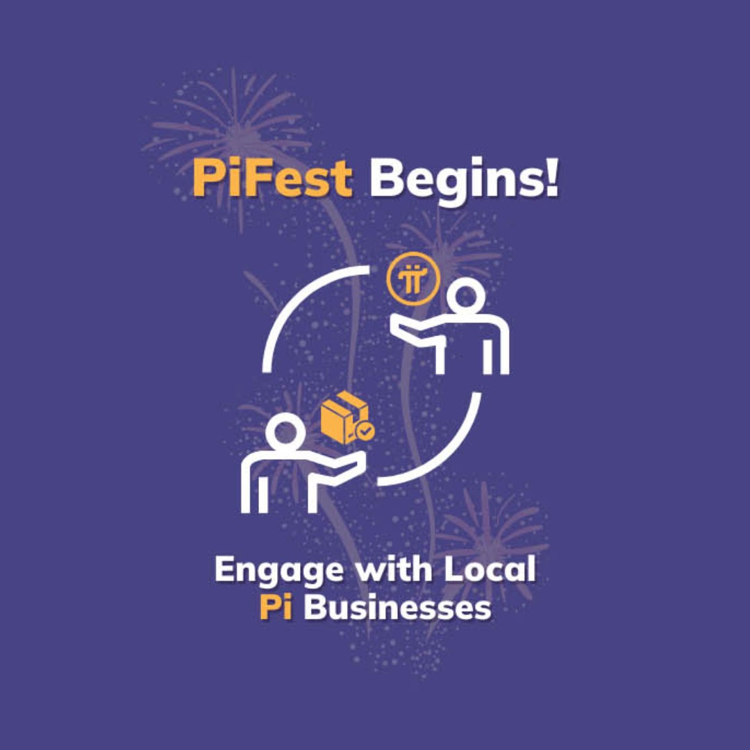 PiFest is officially underway! Everyone can join the excitement whether spending Pi or not: (1) Snap a picture of the flier in shops you visit. (2) Post the picture on social media with #PiFest. (3) Fill out the Survey above once per shop visited. Learn more in the Pi app.