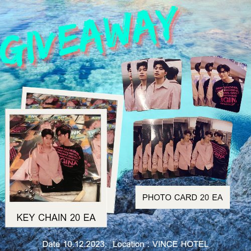 AllforJPM's tweet photo. 📌Update​ 
[PLS RT]
GIVE​ A​ WAY​ FOR​ "EARTH-BANK FIND OUR DESTINY 1st FANMEET" 
✴️KEY​ CHAIN : 20 ea✴️
✴️PHOTO​ CARD : 20 ea✴️
Location : VINCE​ HOTEL
Date : 10​ DECEMBER​ 2023
Time : TBA
#เอิร์ทแบงค์ #earthbank​ #withearth #saturday20thstudio #earthbankfindourdestiny1stfanmeet https://t.co/248FN9RBU2