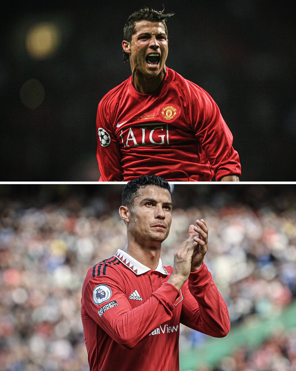 anphan65365891's tweet photo. Cristiano Ronaldo was the first Manchester United number 7 to score 20 goals for the club since Cristiano Ronaldo https://t.co/ajX81JNtMA