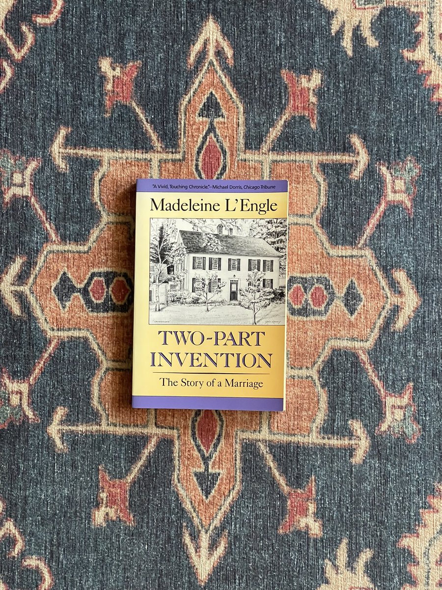Two-Part Invention by Madeleine L'Engle. Paperback, 1989. #madeleinelengle etsy.com/listing/161367…