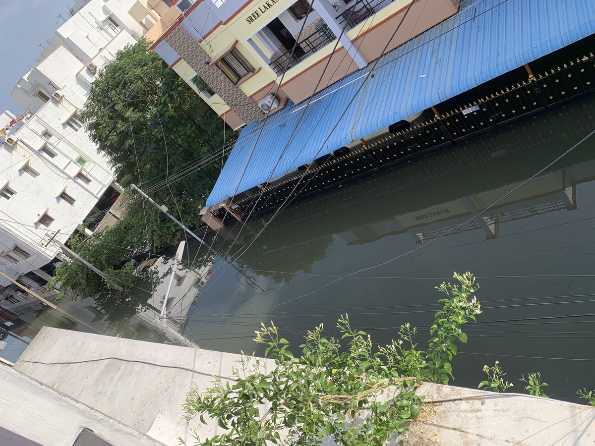 navin_sura's tweet photo. @TRBRajaa Madipakkam- Ram Nagar still no power. Water level not receded yet. Don’t see any progress. https://t.co/jf9GxkOz6i