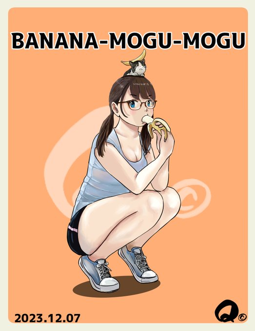 12/7㊍のモカちゃん
バナナもぐもぐ🍌🍌🍌 