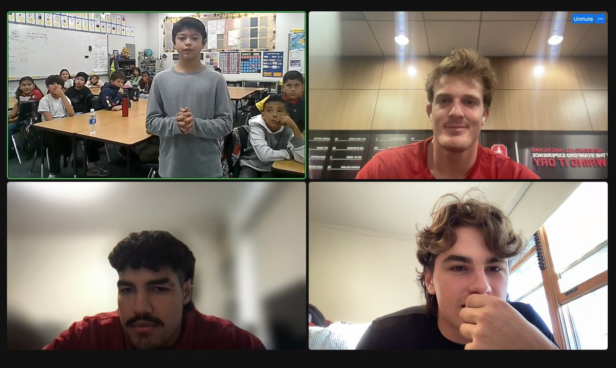 Joshua Karty (@joshuakarty) on Twitter photo Stoked to have had the opportunity to spend time with Ms. Duran's 4th grade class at Los Robles Elementary! We talked about friendship: what it is and how it’s important. Thanks <a href="/Lifetime_Card/">Lifetime Cardinal</a>!
<a href="/achavez_47/">Alejandro Chavez</a> <a href="/peyton_warford/">Peyton Warford</a> Stoked to have had the opportunity to spend time with Ms. Duran's 4th grade class at Los Robles Elementary! We talked about friendship: what it is and how it’s important. Thanks <a href="/Lifetime_Card/">Lifetime Cardinal</a>!
<a href="/achavez_47/">Alejandro Chavez</a> <a href="/peyton_warford/">Peyton Warford</a>