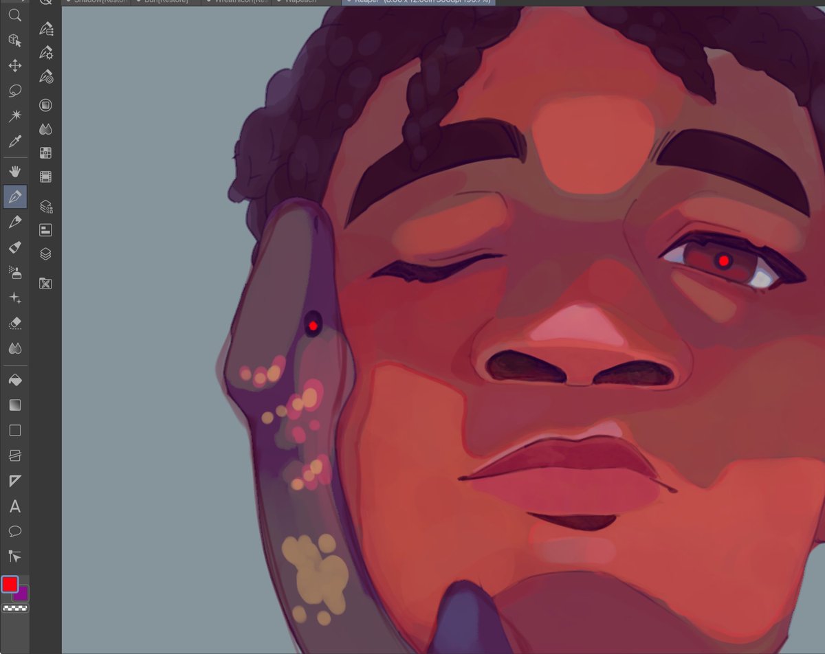 southerngoffic's tweet photo. ugh Im not a fan of how this is turning out but uh...don't fear the reaper ig 🫤
#reaperash #tbosas #HungerGames #TheBalladOfSongbirdsandSnakes https://t.co/SaXzQffBf4