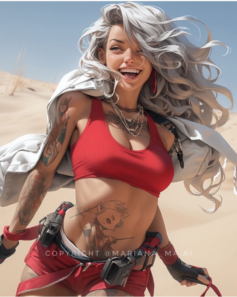 BaddieAi99's tweet photo. Life's short don't forget to enjoy it 😎🤘🏻pic credit IG: mariana_ma_ai #AiArt #AIArtCommuity #AIArtwork #AiBaddies #AiGirls https://t.co/ZzvFZy4lDX