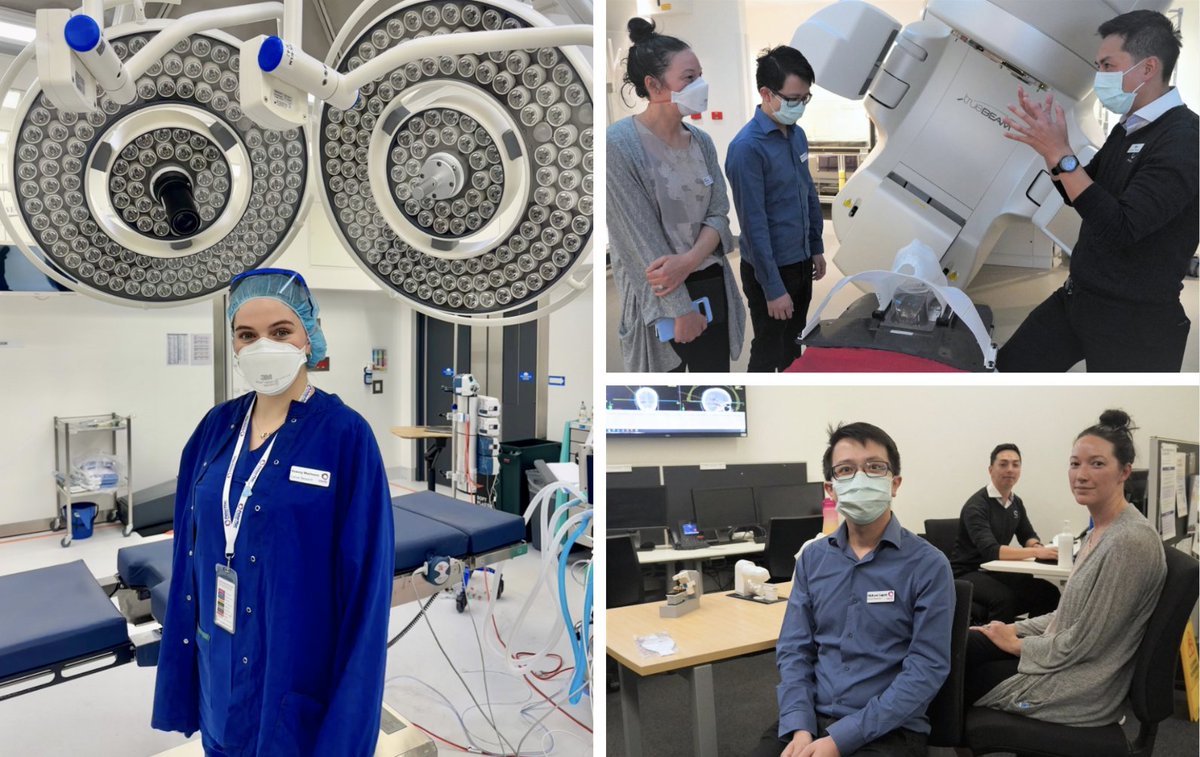 PeterMacCC's tweet image. Peter Mac #scientists have traded their lab coats for a set of scrubs, stepping out from behind the lab bench for a first-hand look at #cancer treatment in action as part of our Scientists in the Clinic program. 

Read more: petermac.org/about-us/news-…