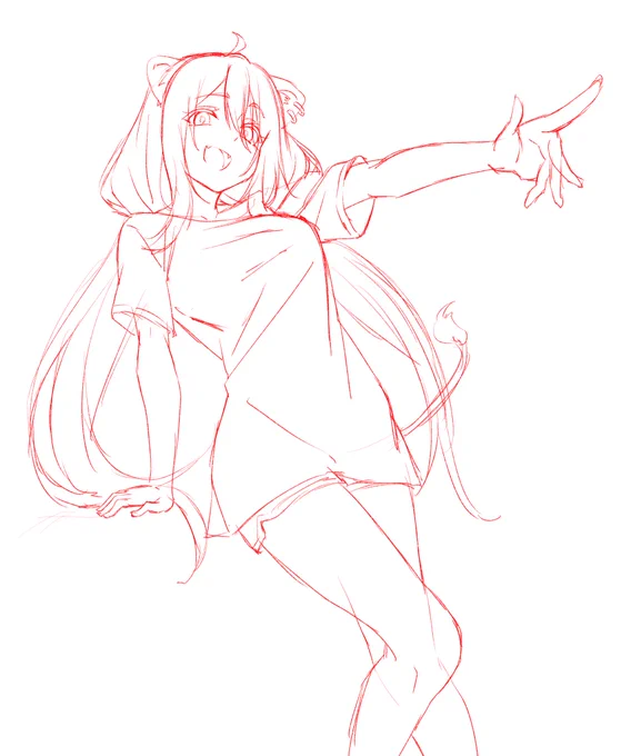 #ししらーと  まだラフ段階(';ω;`) 完成させたい…!!!!