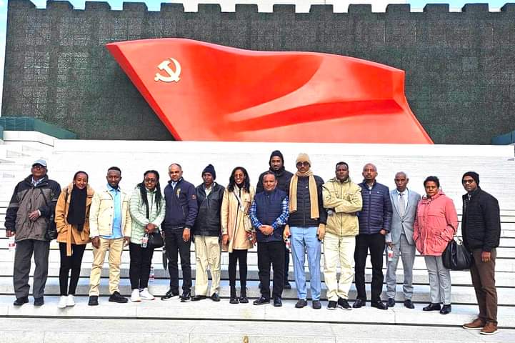 As part of #Eritrea #China  Friendship Forum, Eritrean Delegation is on an official tour in China.