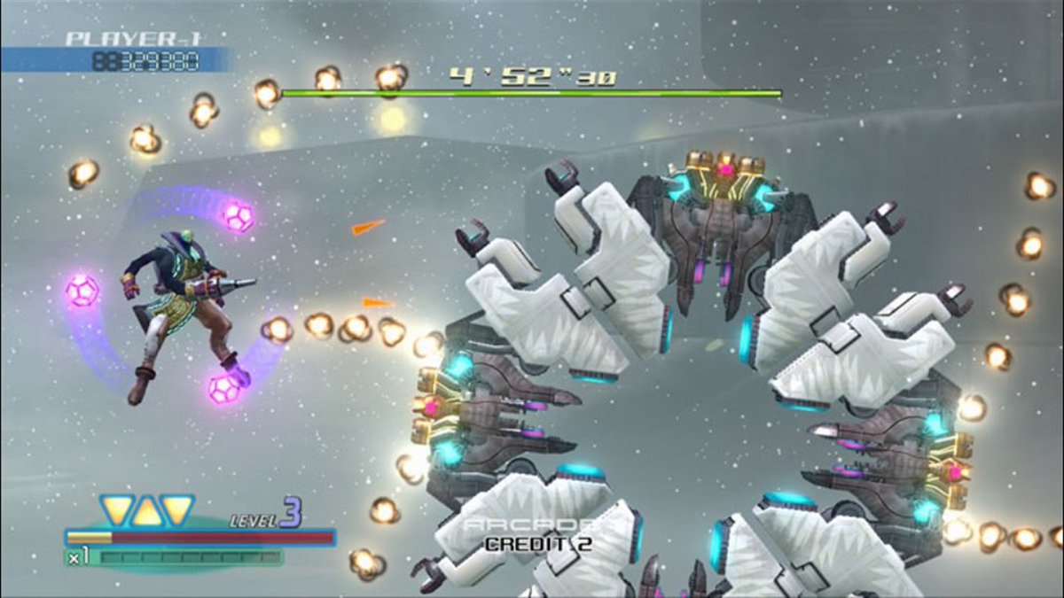 Old_Gamer_JPN's tweet photo. https://t.co/9lBHU9yIPn
Omega Five
https://t.co/88QywH9YNZ
横スクロールシューティングゲーム。攻守一体のオプションを駆使してハイスコアを叩き込め！日本語対応。シングル/ローカル協力プレイ対応。XboxOne互換対応。2008/1/9リリース。 #OmegaFive #Xbox360 https://t.co/Zi6cbEvxaE