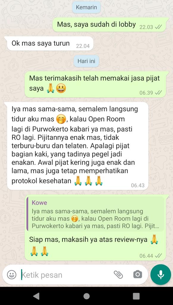 Wayan02971010's tweet photo. Salam pijat lovers
Yuk yg berminat pijat malam ini langsung chat melalui:
Line: prabukunpijat
Tele: prabukun
Outcall
#pijattangerang #PijatTangsel #pijatjakarta #pijatjakartapusat #pijatjakartaselatan #pijatjakartabarat  #pijatbsd #pijattangerangkota #massagetangerang https://t.co/veUnN4XEcq