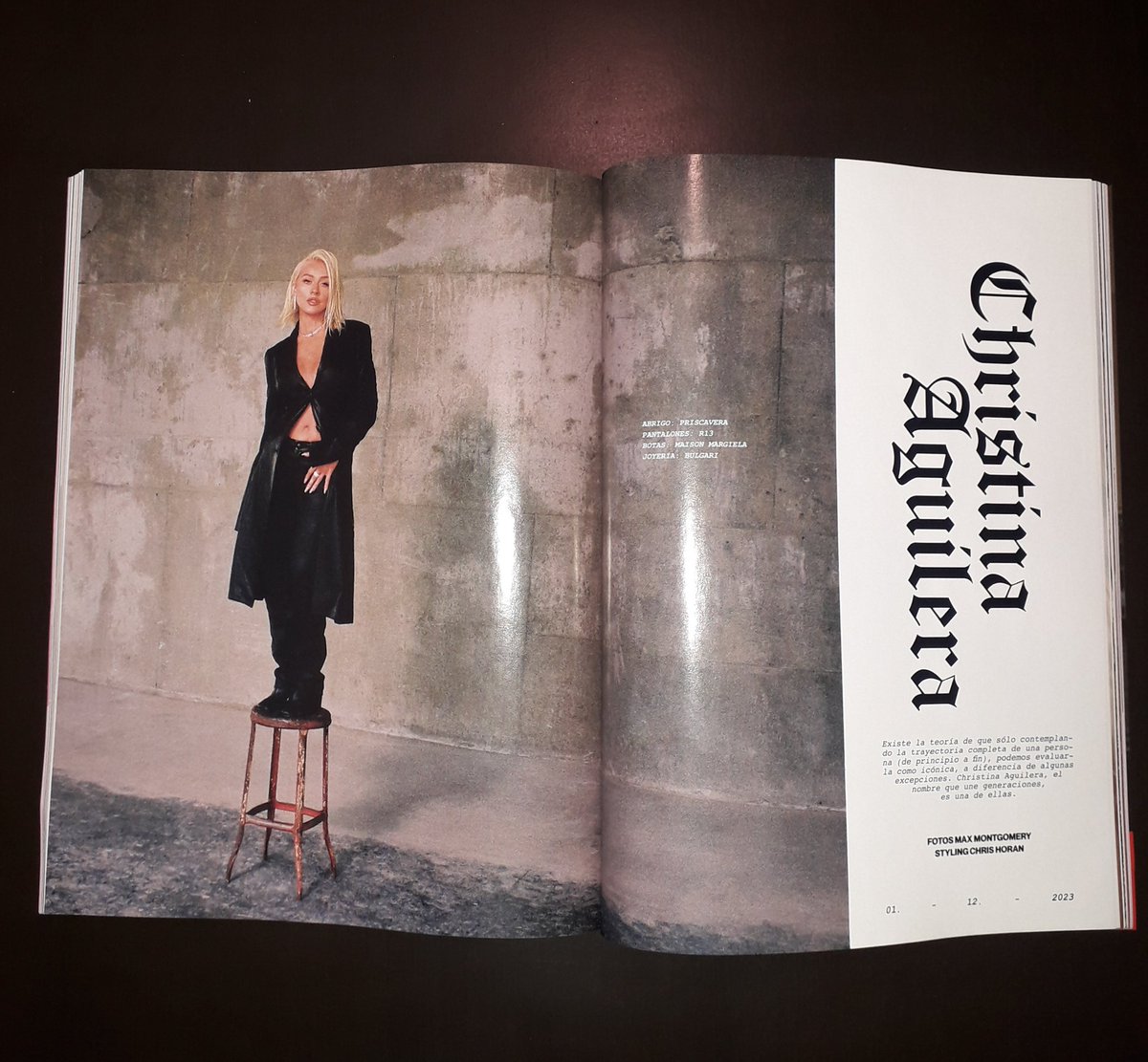 XtinaMexico's tweet photo. 🚨📸 Contenido de la revista Instyle México Dic - Enero 2024, fotos espectaculares, moda y una hermosa entrevista a Christina Aguilera.
¡Compren la ya! 
🖤🇲🇽💋
#Instyle #Xtina #InstyleMexico https://t.co/RlxOw40jj2