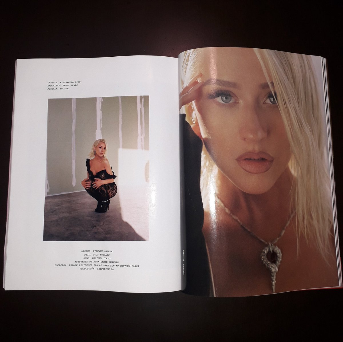 XtinaMexico's tweet photo. 🚨📸 Contenido de la revista Instyle México Dic - Enero 2024, fotos espectaculares, moda y una hermosa entrevista a Christina Aguilera.
¡Compren la ya! 
🖤🇲🇽💋
#Instyle #Xtina #InstyleMexico https://t.co/RlxOw40jj2