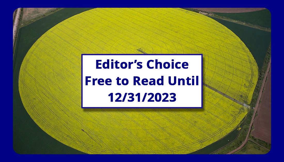 ASCEpublishing's tweet photo. 💧🌾Irrigation is a science! Learn how researchers used GNSS to study the variability of water application via a center pivot in this featured #IrrigationEngineering paper. @ASCE_EWRI

Free Access Through December 31: https://t.co/Z5ZTvWUktZ https://t.co/rdjL420K5f