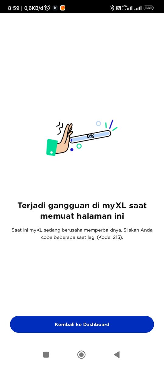 dedankid's tweet photo. @myXLCare Parah ya,, keluhan saya sama sekali nggak ditanggapi lho.. 
Ini aplikasi MyXL error sampai kapan? Saya mau ambil hak kuota saya tapi nggak bisa2.. 
Udh 5 hari lho!! https://t.co/ctbcHEKnXD