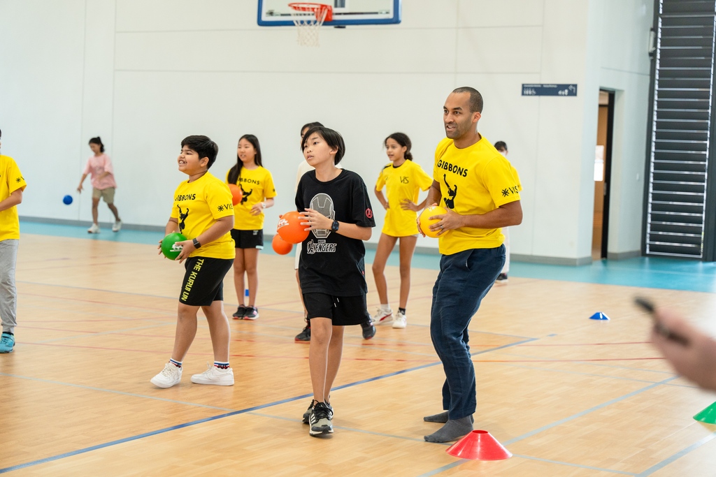 vislaos's tweet photo. #Throwback to some House fun during our secondary Yuu-Nok time last week! Our Nagas, Gibbins, Geckos, and Catfish houses gathered on the Courts to unleash their competitive side in friendly dodgeball games to compete for house points π² #SecondarySchool #VISLao https://t.co/3kO1tLWYlP