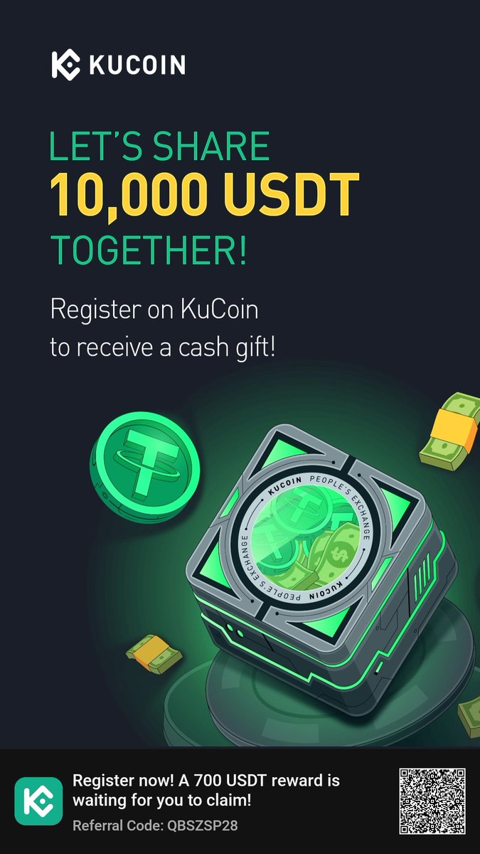 Hi, Silverray shared a KuCoin Cash Reward with you. Sign up to claim up to 100 USDT: kucoin.onelink.me/iqEP/crf940z4?…