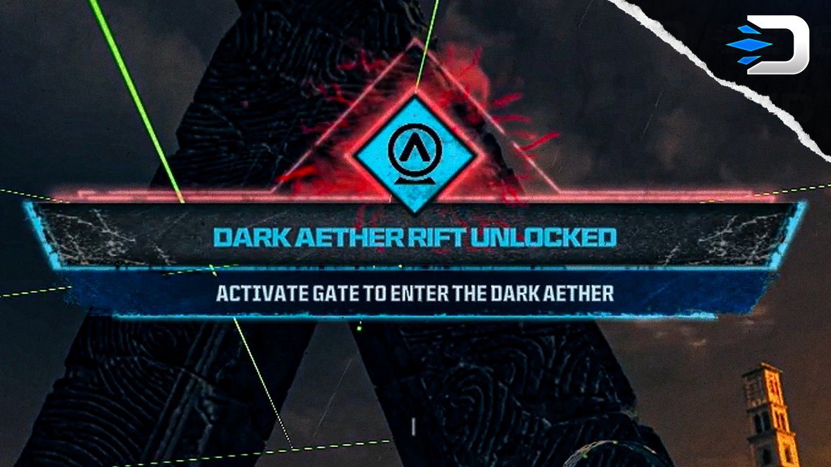 DETONATEDcom's tweet photo. #MW3: ENTER THE DARK AETHER EASTER EGG IN ZOMBIES — MEGA GUIDE

After completing the Act 4 Story Mission, you must now collect 4 Artifacts:

1.) LOCKED DIARY
💥 Found in the Reward Rift after defeating Gorm’gant at the end of the Act 4 Mission

2.) SECURITY CAMERA 
💥 Dead Wire needed; kill a Harvester Orb with that weapon, pick up item.

3.) PILL BOTTLE
💥 Brain Rot needed; shoot a Cyst once and interact with it, pick up item.

4.) DOG COLLAR 
💥 Put Flesh Chuck & Molotov/Thermite into Dog House, kill dog, pick up item.

MUST DO AFTER PICKING UP ARTIFACTS
💥 Find an Aether Tear and go into it
💥 Fly into coloured Rift that corresponds to that Artifact
💥 Complete the Bounty that drops from it, repeat for each artifact.

PUT ITEMS ON PEDESTAL
Once collecting all 4 Legendary Artifacts, place them on pedestals found at the bottom of the High Threat Zone where the Tornado is: 
💥 Diary - Brain Rot
💥 Security Camera - Dead Wire
💥 Pill Bottle - Brain Rot
💥 Dog Collar - Napalm Burst

Once doing this, a MASSIVE Dark Aether Rift will appear, with an HVT Mega Abomination.

Defeating them will spawn a Reward Rift, with 1 Sigil. Use this Sigil on new Dark Aether Rift.

Enjoy the Dark Aether!