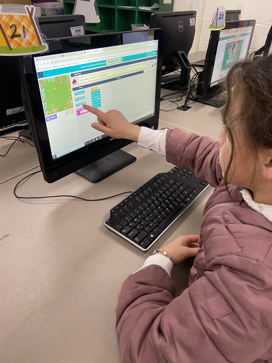 We LOVE #hourofcode week! In BLL, 2nd graders are working through the self-paced CS Fundamentals Course C and are loving it! Productive struggle can be fun! <a href="/codeorg/">Code.org</a> <a href="/carmel_specials/">Carmel Specials</a> <a href="/CarmelESColts/">CarmelElementary</a> <a href="/CherokeeSchools/">Cherokee Co. Schools</a> <a href="/ITSCCSD/">Instructional Technology Cherokee County Schools</a>