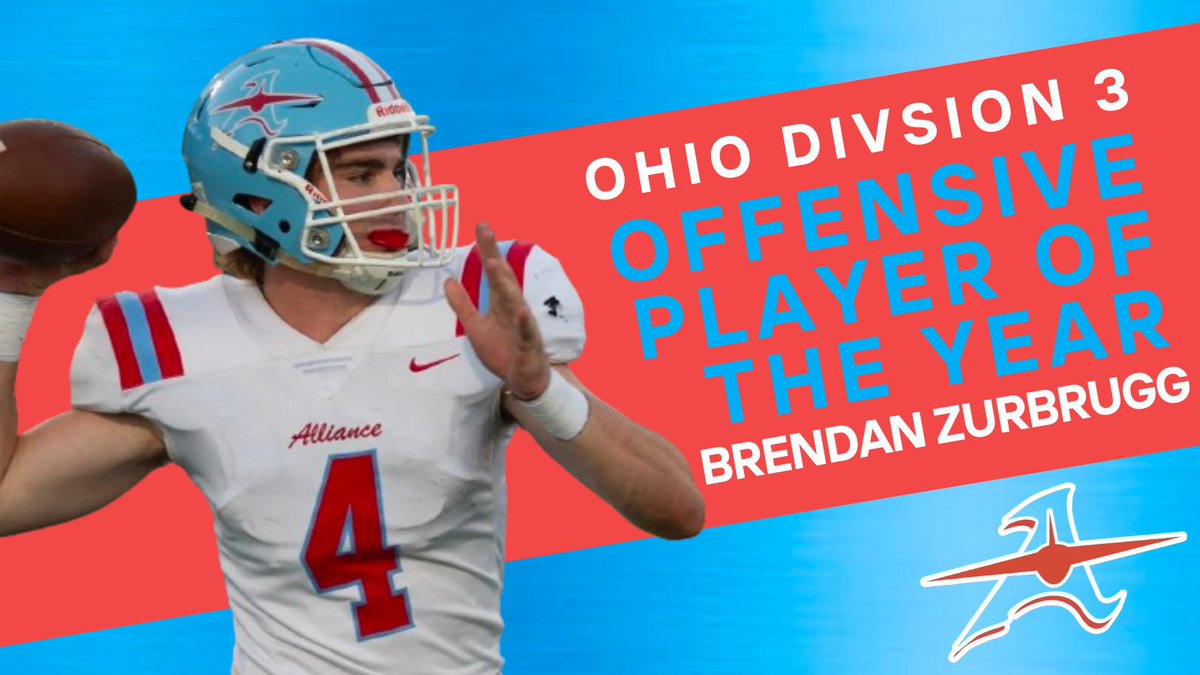 AVIATOR FOOTBALL (@aviatorfootbal1) on Twitter photo Congratulations to <a href="/BrendanZurbrugg/">Brendan Zurbrugg</a> on be selected as the Ohio Division 3 Offensive Co-Player of the year! #RepthatA Congratulations to <a href="/BrendanZurbrugg/">Brendan Zurbrugg</a> on be selected as the Ohio Division 3 Offensive Co-Player of the year! #RepthatA