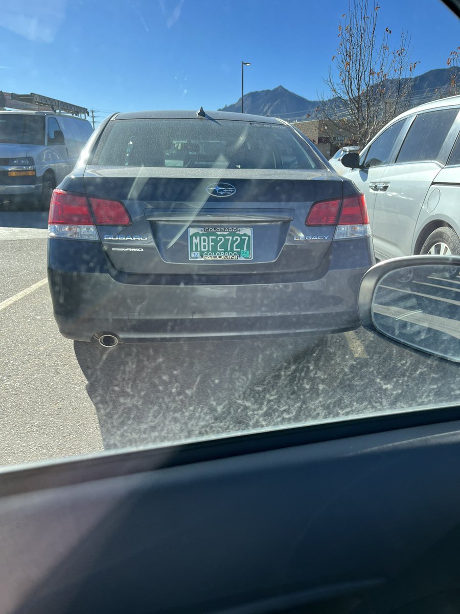 farenmadley's tweet photo. my dad passed 19 years ago but still sends me signs that he’s close by
last night I thought about how I hadn’t gotten one in a few weeks and today as i’m leaving the store I see this license plate with his full initials and my age :) hi to you too dad https://t.co/0Y42jbzVJ8
