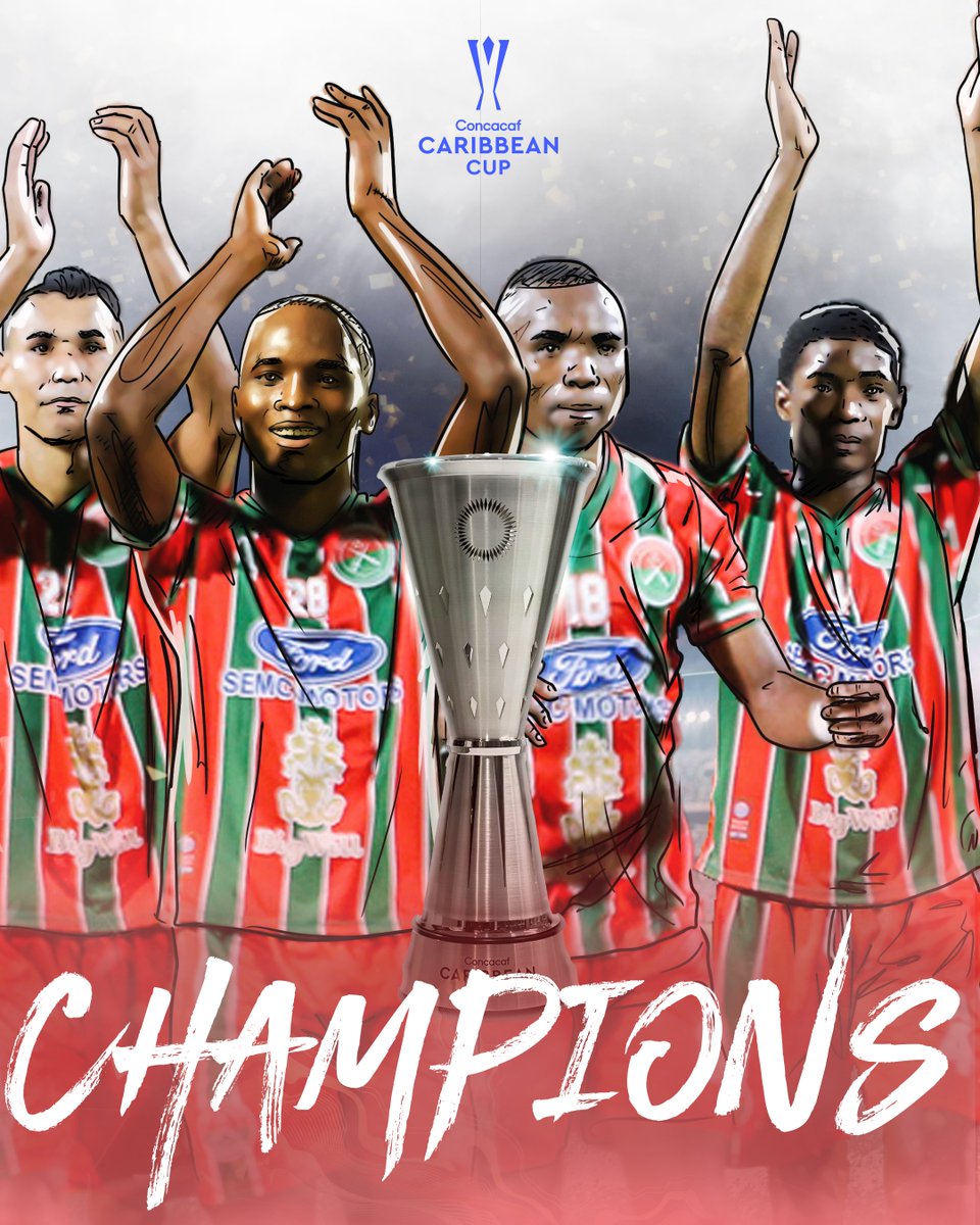 SV Robinhood emerges as the Champions of the 2023 #CaribbeanCup! 🏆🥇
