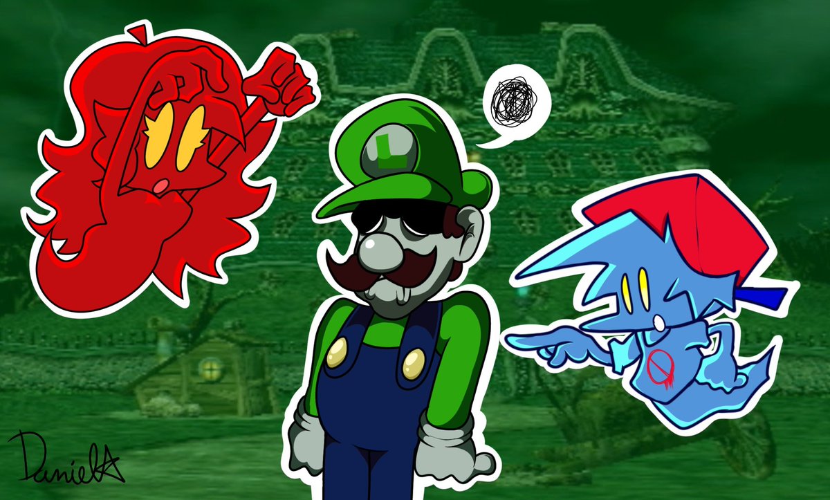 The_Danimation's tweet photo. Bf y gf querían darle miedo a beta luigi,pero está demasiado triste para ponerles atención
Fanart de mm 2
#mariomadness #marioexe #fnf #dibujodigital #fnfdraw https://t.co/kruvxAd2ad