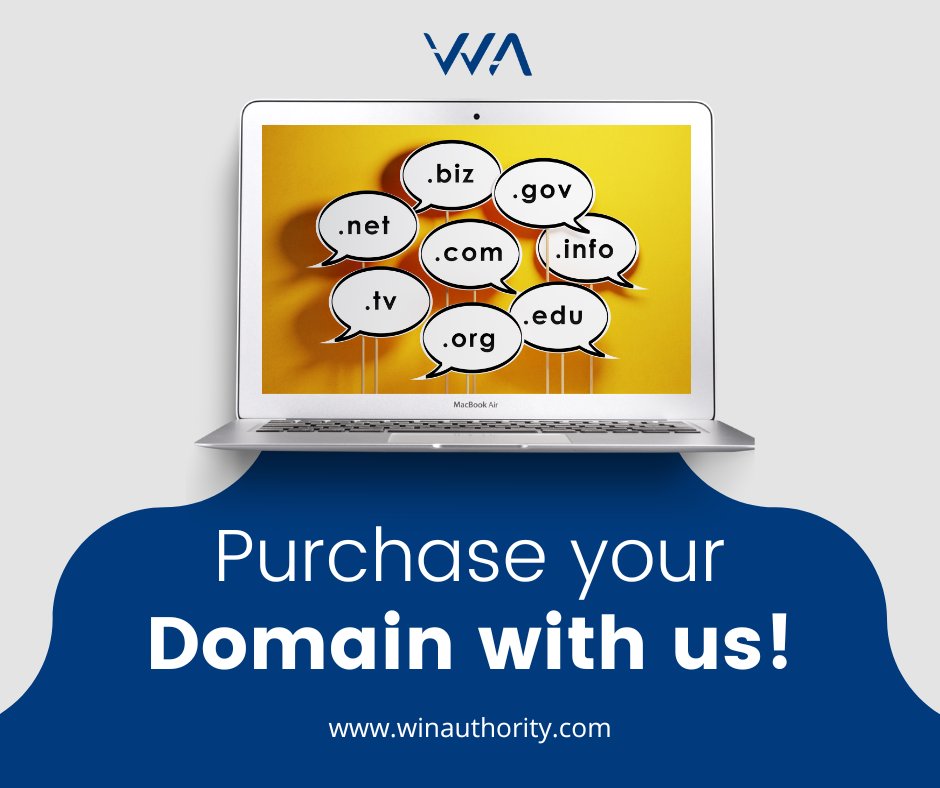 WinAuthority's tweet photo. Claim your digital identity today! Register you new domain or transfer you domain to us! Visit https://t.co/cdhdIWbYdt, for more details!

#domain #donains #domainpurchase #registerdomain #transferdomain #cheapdomains #bestdomains #affordabledomains https://t.co/378rGBF55f