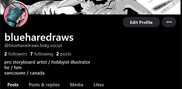 blueharedraws tweet media