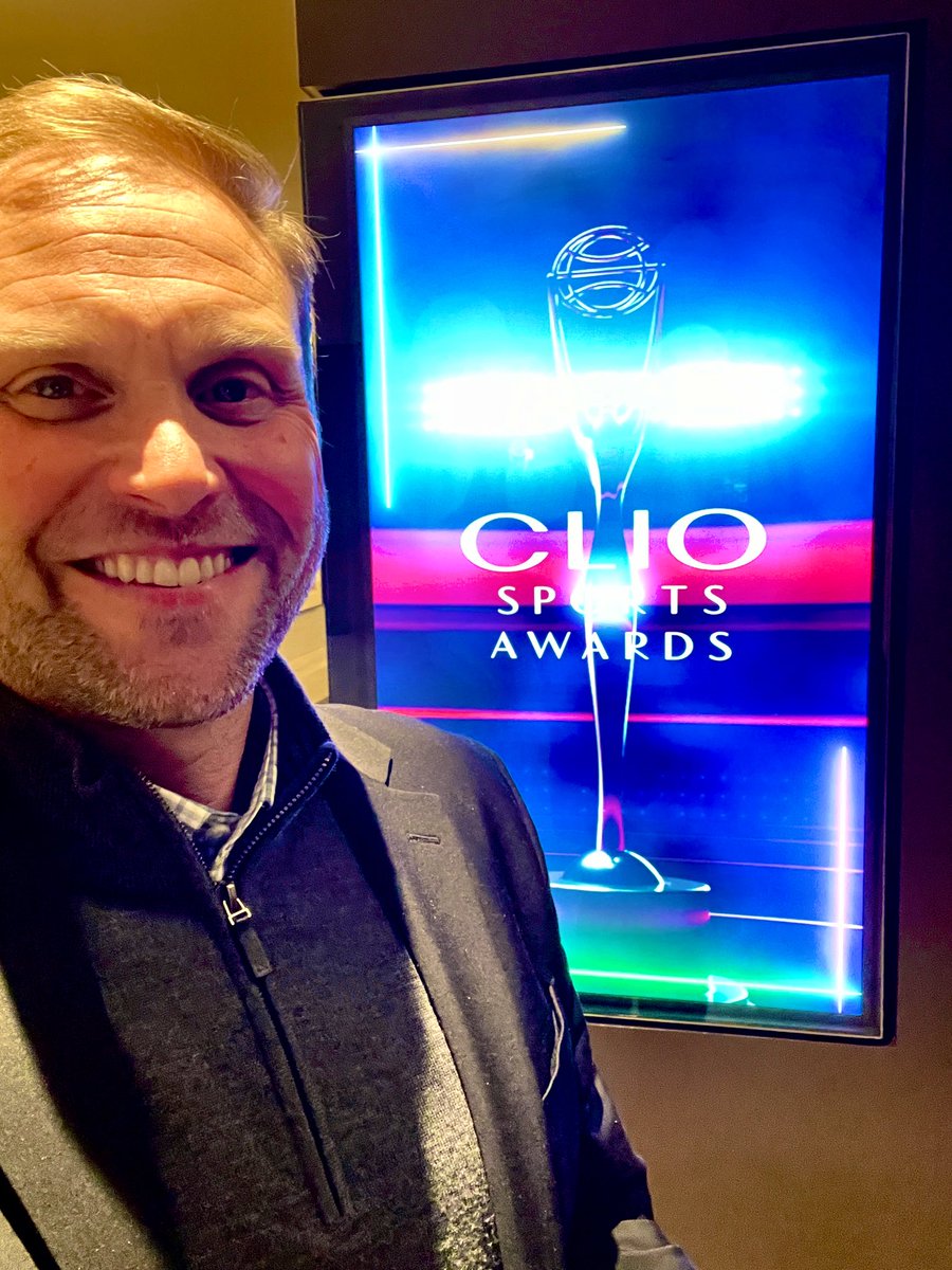 NewhouseSports's tweet photo. Great night celebrating the convergence of creativity and sports at #cliosports with #44Films and @JK74Cuse https://t.co/m0RmDLrldo