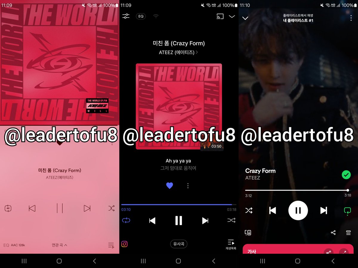 leadertofu8's tweet photo. ATEEZ(에이티즈) [THE WORLD EP.FIN : WILL] 발매 기념 ‘미친 폼’ EVENT 1⃣
⠀
2023.12.07_11am

#ATEEZ #에이티즈 #WILL #미친폼 #Crazy_Form #스트리밍까지_GO https://t.co/cUdaRCsL08