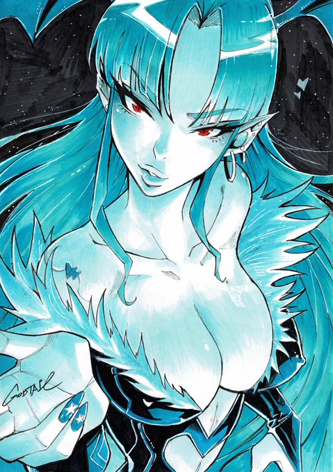 #東京コミコン2023明日から3日間幕張メッセでお待ちしております!A-059です!!#Morrigan#illustration 