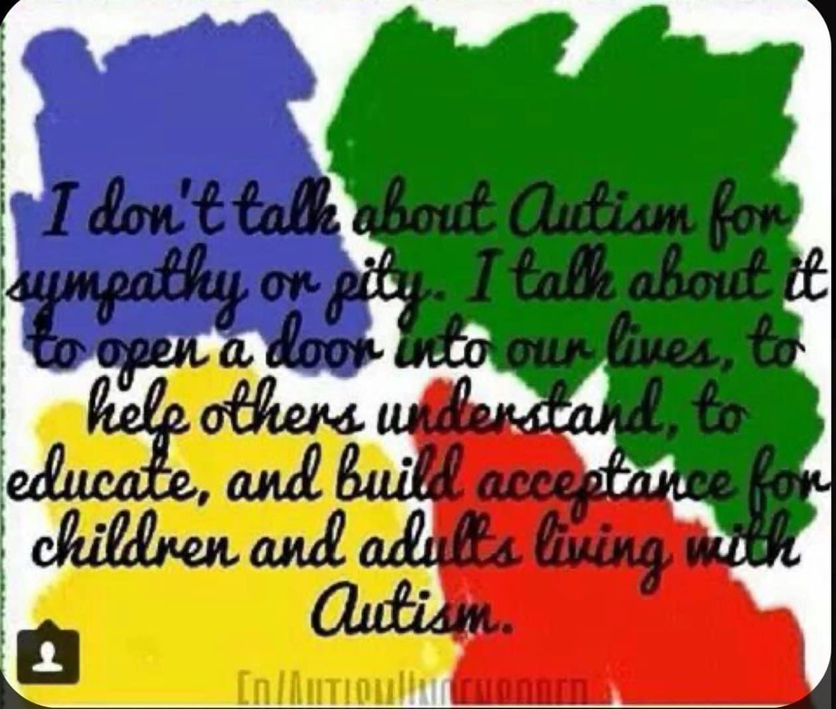 This says it all!!! #AutismAcceptance #autism #seetheablenotthelabel