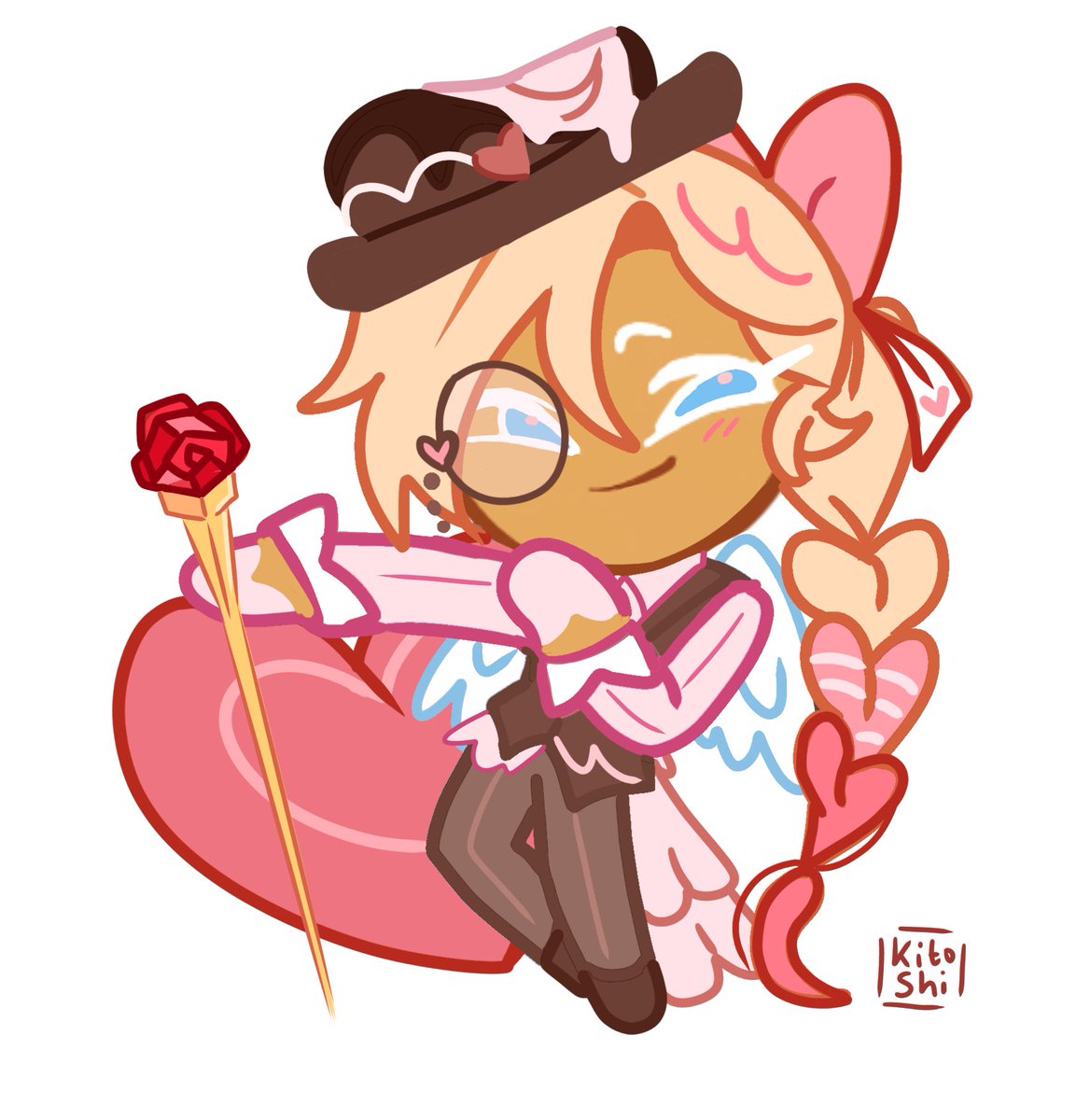 Kitohi2's tweet photo. Do u like chocolate cheese? 
#cookierun #クッキーラン #쿠키런
#cookierunfanart #roguefortcookie https://t.co/hWohMbUAC3