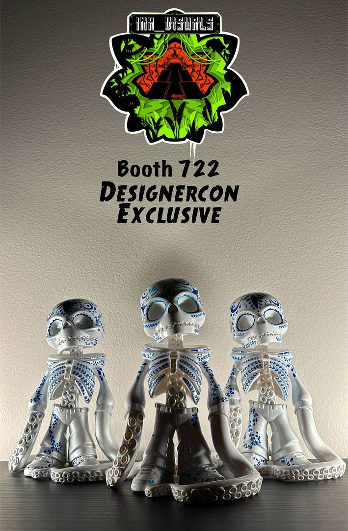 spankystokes's tweet image. “Hasta El Final“ (to the end) &amp;amp; Lo Prohibido “The forbidden” custom 8pm Jimmy vinyl figures from Ink Visuals! dlvr.it/SzpSQG #8PM #CustomVinyl #DesignerConDCon #InkVisuals #Skull