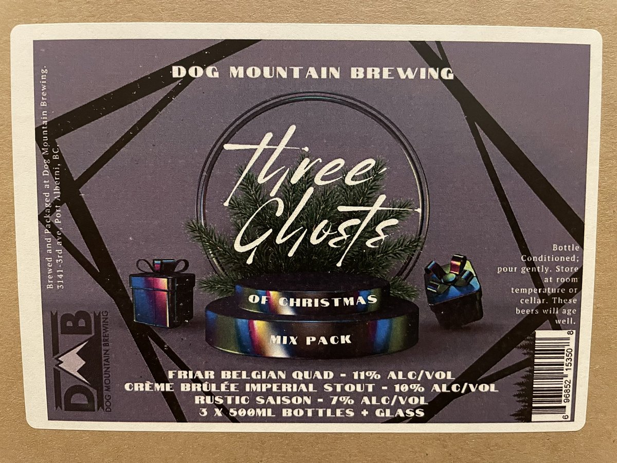 It’s a Dec #BestDayEver when @IAmCarlJensen ‘s #DIYCraftBeerAdvent has @RiotBrewingCo at 5, @FernieBrewingCo at 6, and he #Maestros a special delivery from #DogMountainBrewing via @andmanrocks 🍻@gord_newton @GordieLogan @BCAleTrail @TheGrowlerBC 🍻