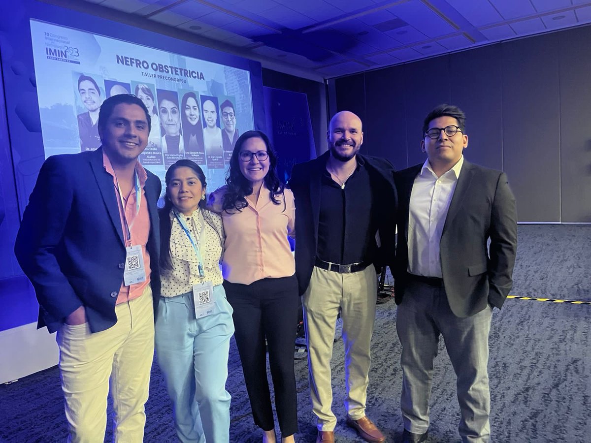 Ale_OrozcoINPer's tweet photo. Muchas gracias a los asistentes a nuestro taller de nefro obstetricia, ⁦@IMINmx⁩ ! Gracias a ⁦@bernardo_moguel⁩ por la oportunidad y a todo este grandioso equipo!! ⁦@daniel_00_5⁩ , @eli, @brian y por supuesto a la gran Dra Soto! https://t.co/aGnfP42lea