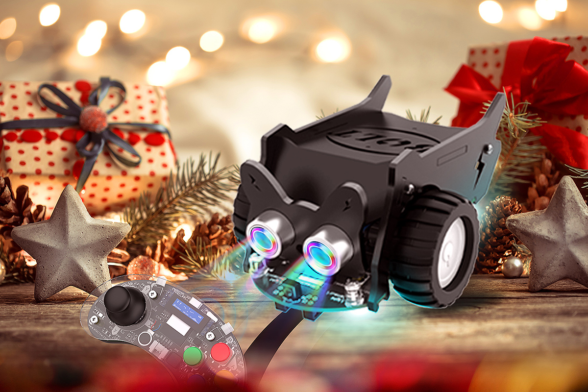 Elecrow1's tweet photo. 🎄Knock, Santa Claus has arrived bearing gifts! 🎁 Introducing the popular #CrowBotBolt - an #ESP32 #STEM Robot Car that promises endless fun and educational exploration. 🎅
📌https://t.co/VBOzazZUz3 https://t.co/rVDdOQv3wX