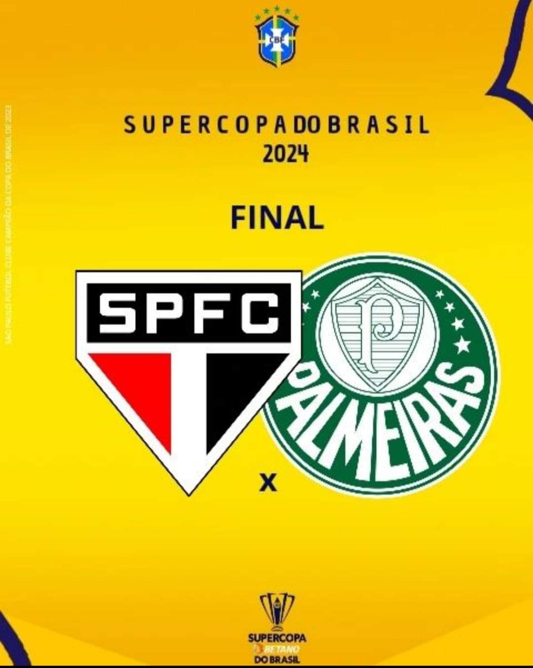 A presença são-paulina em todos os jogos do Brasil - SPFC