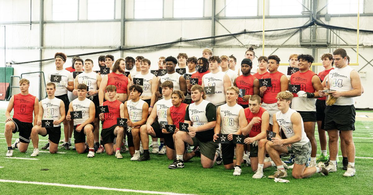 Six Star Football | MIDWEST SHOWCASE Congrats to talented group of OL, DL, LB, RBs in first session who earned their invitation to TheFINALS‼️ Who will be next to earn that💰