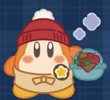 WaddleDeeDay's tweet photo. happy waddle dee wednesday
question of the week: what's your favorite food to eat during the holidays?
#waddledeewednesday #waddlewednesday #WaddleDee #Kirby 
image source: hal laboratory/kirby cafe
2 remain... https://t.co/ldsYBlfsCt