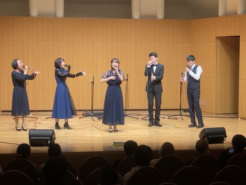pr_BelCanto's tweet photo. こんにちは！Bel Cantoです🎶
大変遅くなりましたが、Premier定期演奏会にお越しくださった皆様、誠にありがとうございました。
皆様から沢山の温かいお言葉をいただき、メンバー一同大変喜んでおります。
皆様から頂いた温かいメッセージを糧に、精進して参ります。 https://t.co/DzRxvimvON