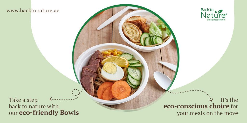 WeGoBack2Nature's tweet image. 🌍 Bowl Your Way to a Better Planet🌿 Our eco-friendly bowls are more than just tableware; they're a commitment to a sustainable future. 🌏🌱
Check out our website for more information:
🌐 : backtonature.ae
.
.
.
#sustainability #compostable #btn #backtonature #noplasitc