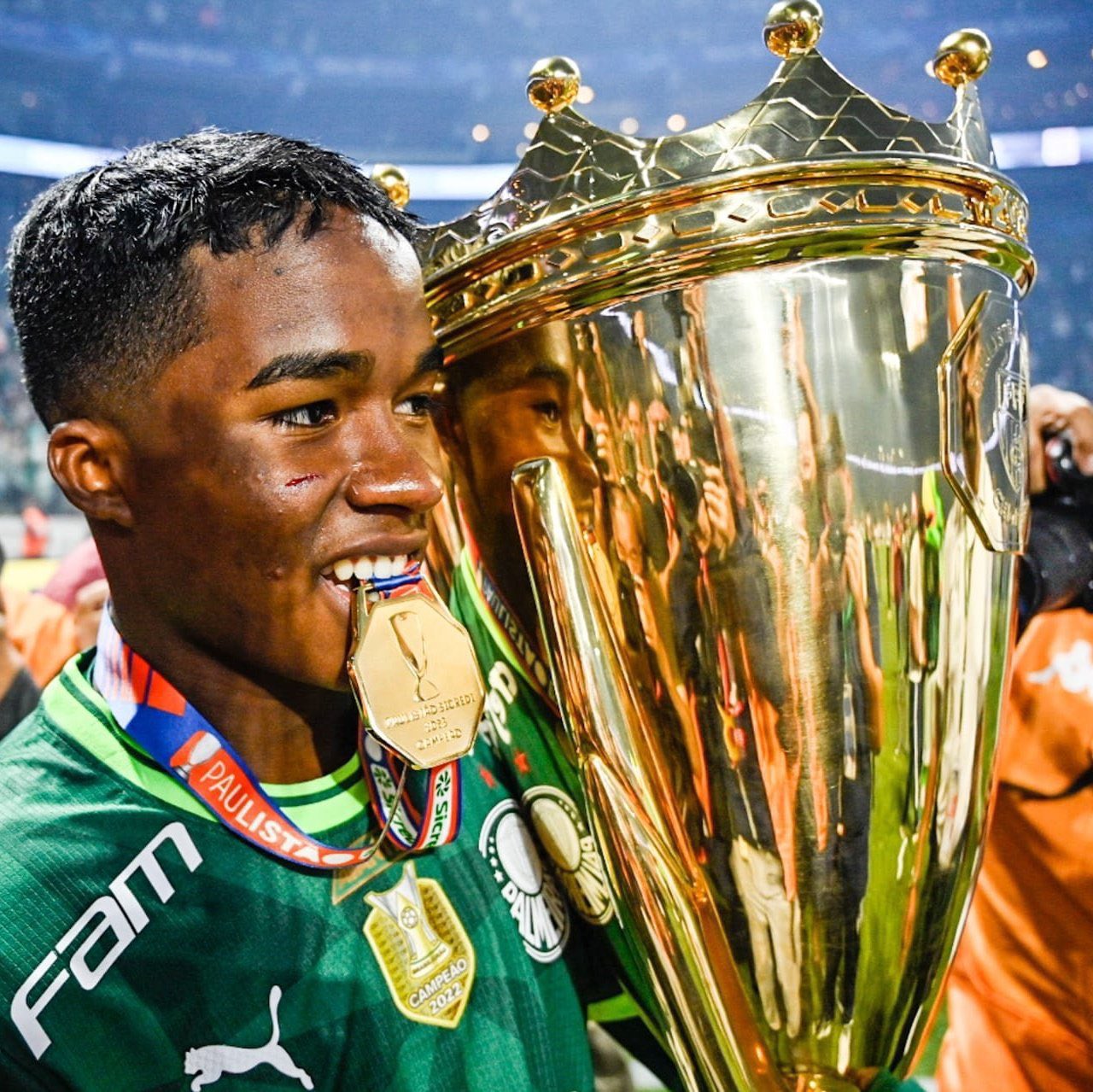 Madrid Zone on X: ⭐️ Endrick at 17 years old: 🏆 x Brasileiro Série A 2022  🏆 x Supercopa do Brasil 2023 🏆 x Campeonato Paulista 2023 🏆 x Brasileiro  Série A