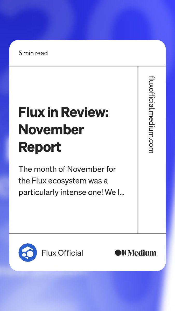 Flux_Indonesia_'s tweet photo. Sebulan menyenangkan bagi #Flux
1️⃣ Penyimpanan Terdesentralisasi #FluxDrivePro
2️⃣ Flux bertemu #Base
3️⃣ #FluxCore Beta Akan Hadir (#FluxPoUW)
4️⃣ Chief Officer #AI Baru
5️⃣ Masternode $Firo Gratis di #FluxCloud
6️⃣ Integrasi Baru
7️⃣ $Flux di Konferensi
https://t.co/0vo9sLBZO1... https://t.co/PwJmM0G4vP