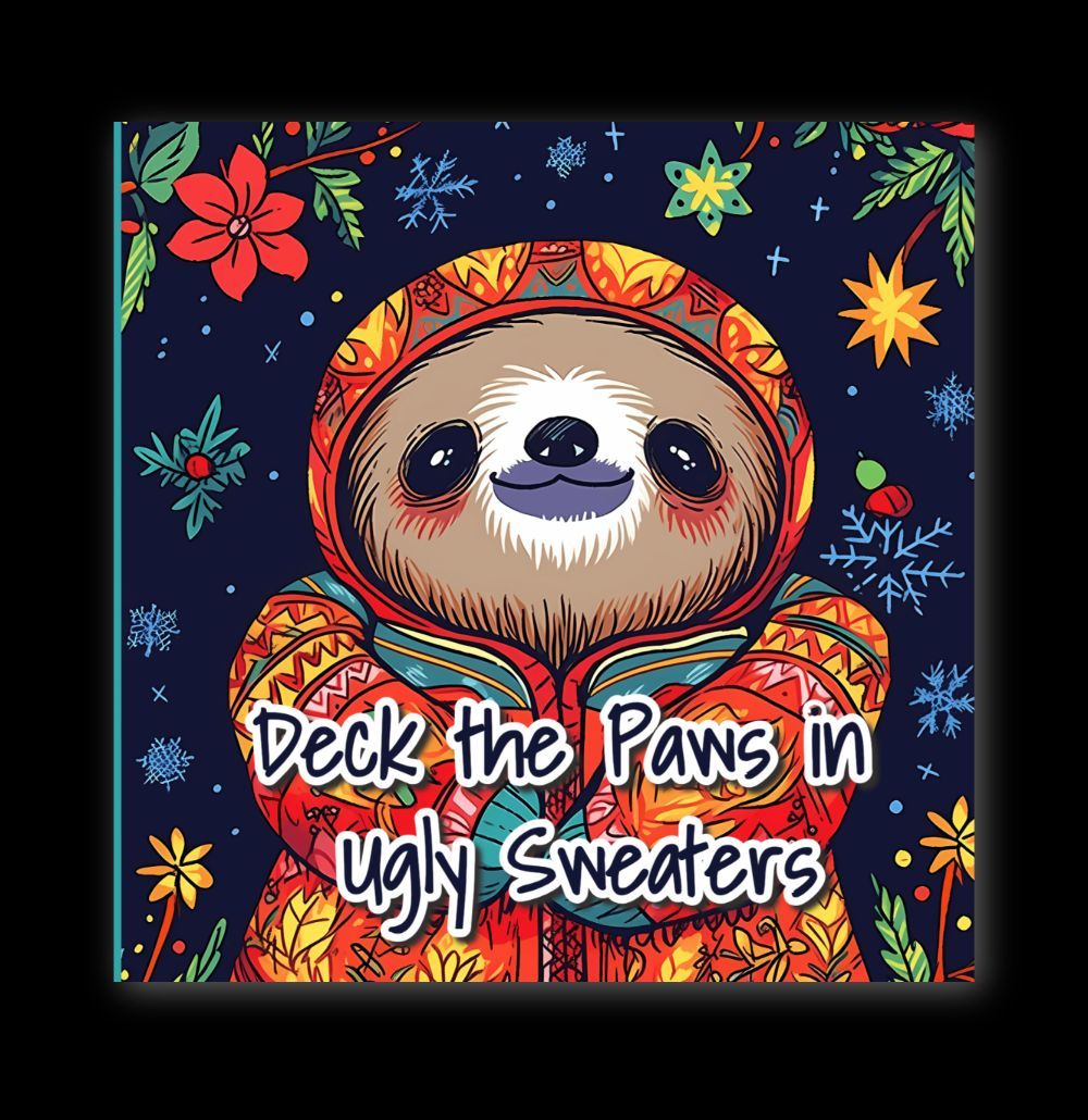 eBooksHabit's tweet photo. 'Tis the season to be furry! πΎ Deck the Paws: Adorable animals, Ugly Sweaters, endless coloring fun! π Don't miss out on the pawfect holiday gift: #DeckthePaws #UglySweaters ππ https://t.co/wvNyQ0frII β€β€β€ https://t.co/EQU0x72Ke4