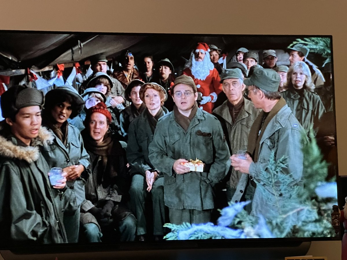 bdrew73's tweet photo. “You know, Sis, it doesn't matter whether you feel useful or not, when you're moving from one disaster to another. The trick, I guess, is to just keep moving.”
One of my favorite episodes, and a Christmas tradition. #MASH #DearSis https://t.co/ya9VjPg9AJ