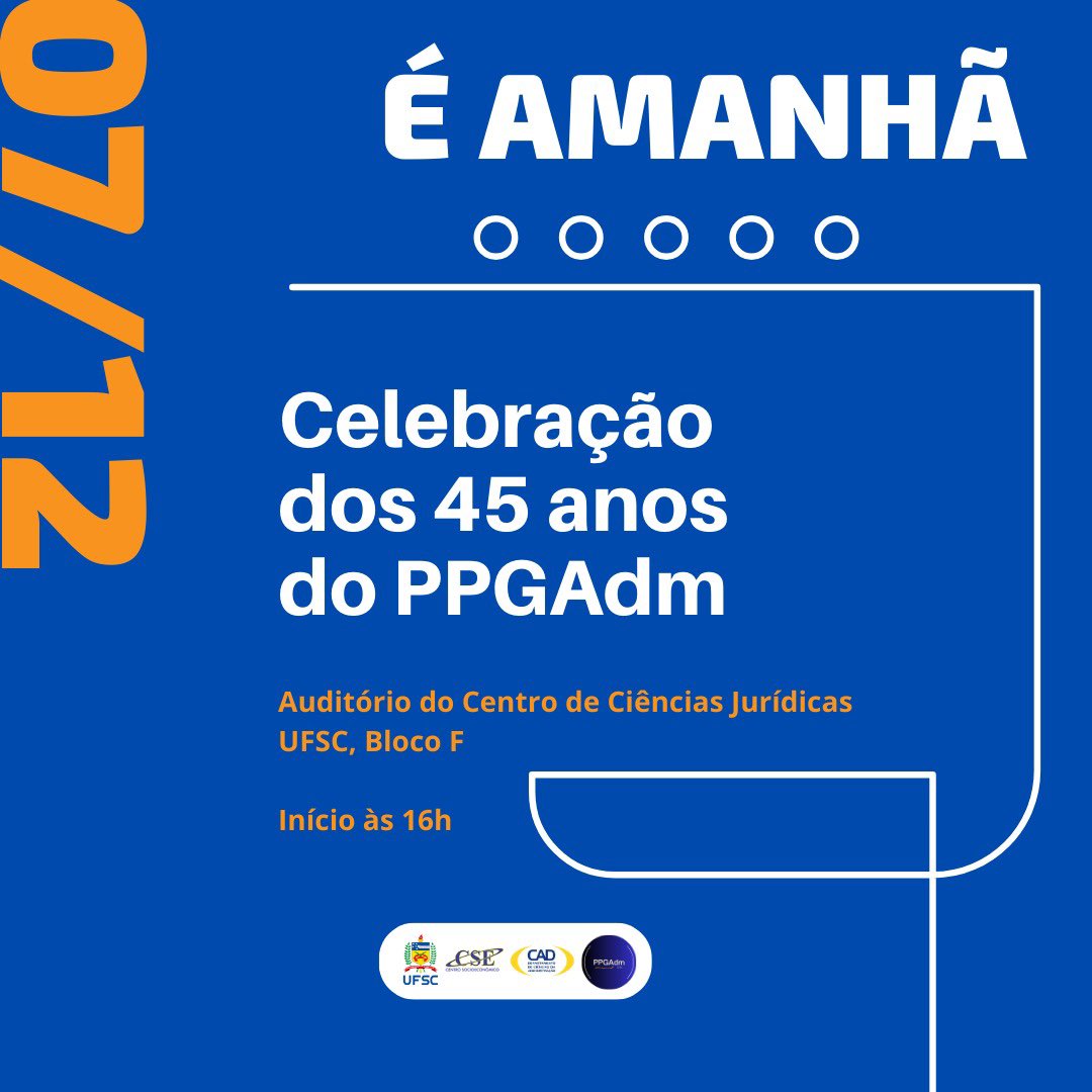 rosaliabl's tweet photo. PPGAdm- UFSC - 45 anos!! Muita história, conhecimento compartilhado e vivências que nos fortalecem e nos fazem pessoas melhores! Parabéns a tod@s que fazem parte deste espaço de formacao!! @UFSC https://t.co/hYt3QKGIgd