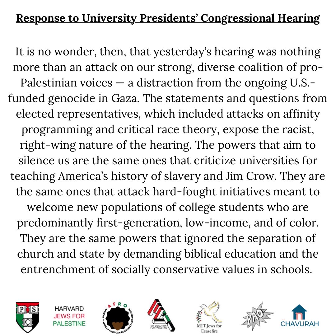 Harvard Undergraduate PSC tweet media