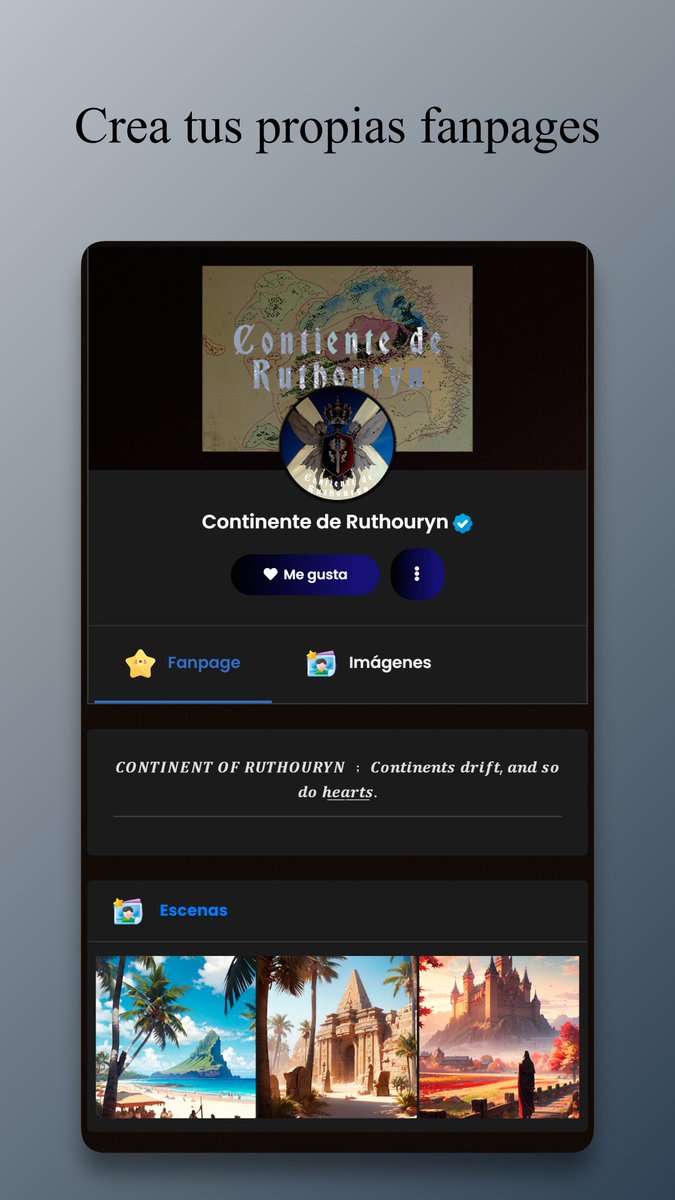 Crea tus propias fanpages