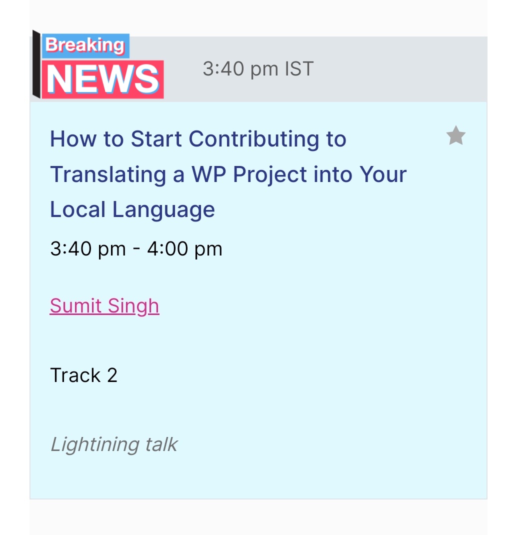 sumitsinghwp's tweet photo. Mark your calendars for my upcoming session β no coding or designing involved! π
π Don't miss out on discovering the ins and outs of starting your contribution journey. See you there for an engaging discussion! π #WordPressCommunity #JoinTheSession #wordpress #talkwithsumit https://t.co/6FPdI992Bz